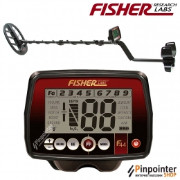 Металлоискатель Fisher F44 + DD Катушка